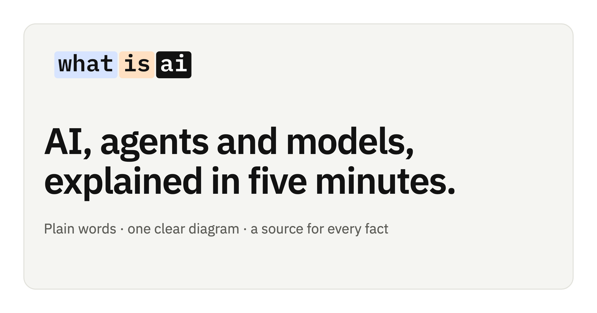 whatisai AI explainers and news
